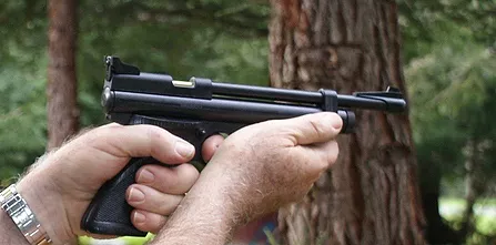 Gas Powered Rifles & Pistol Target Shooting
